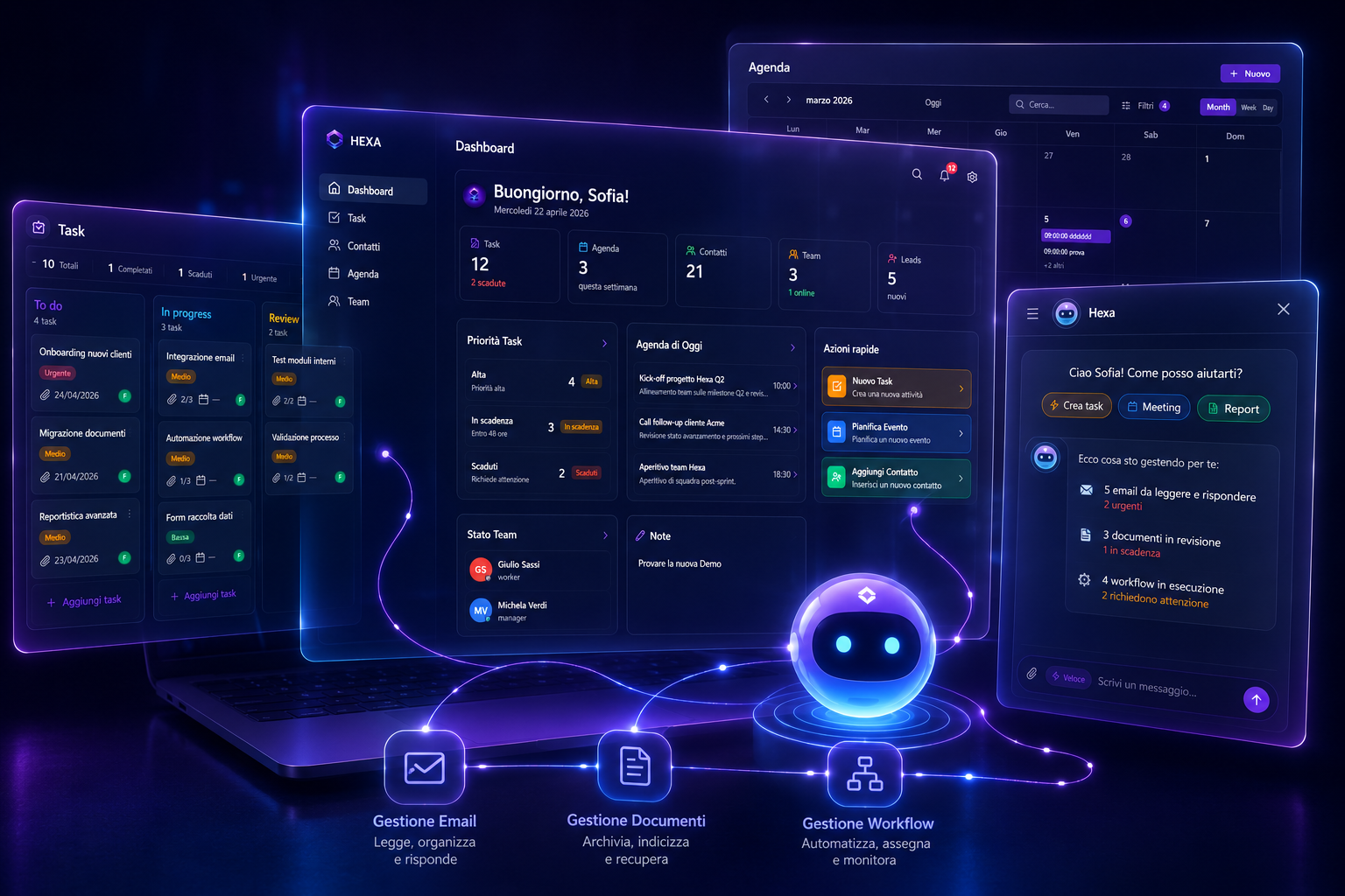HEXA · workspace